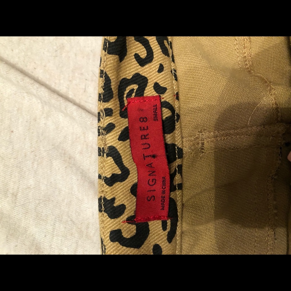 cheetah print skirt